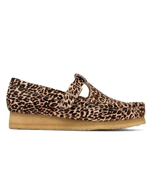 Clarks(クラークス)の「【Clarks】Wallabee T Bar Leopard Print(ブーツ・レディース・レオパード・5/4/4.5)」の1枚目の写真