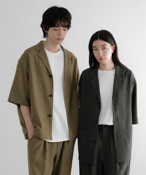 セール】SETUP可能【LFM(U)】ホップサックシャツジャケットSS 603608 