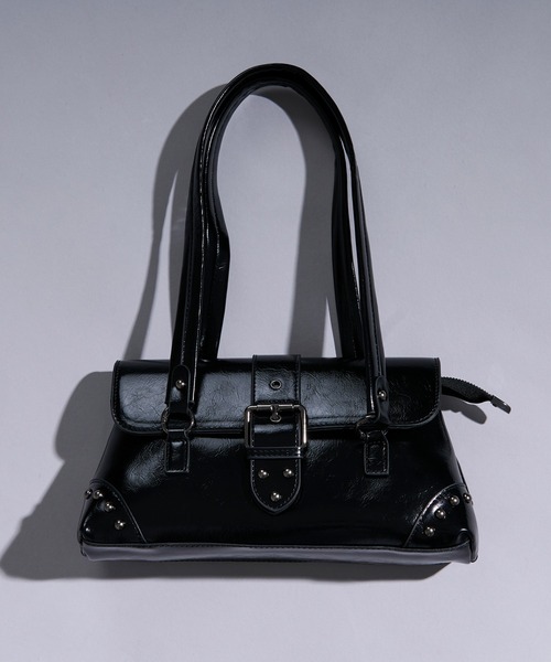 Ellno Loset(エルノロゼット)の「round scape shoulder bag(ショルダーバッグ・メンズ・ブラウン/レッド/ブラック・FREE)」の8枚目の写真