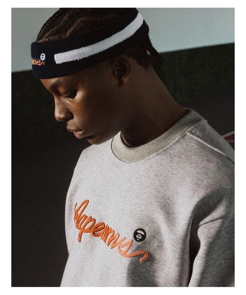 AAPE BY A BATHING APE（エーエイプバイアベイシングエイプ）の「AAPE UNION SPORT "PICKLEBALL" Crewneck Sweatshirt（スウェット・メンズ・オフホワイト・SMALL/MEDIUM/X-LARGE/LARGE）」の7枚目の写真