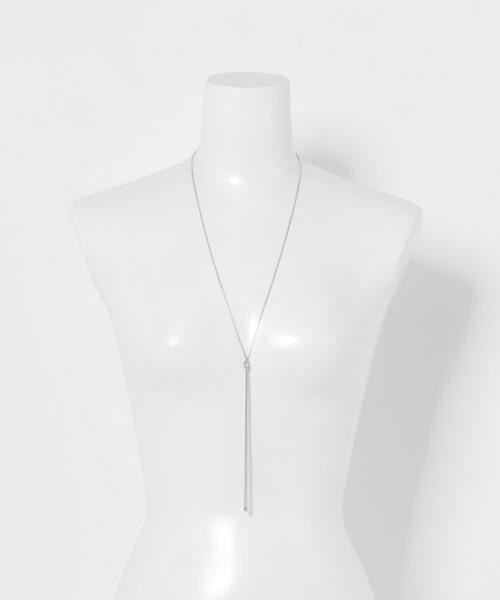 URBAN RESEARCH DOORS（アーバンリサーチドアーズ）の「スネークチェーンノットネックレス（ネックレス・レディース・ゴールド/シルバー・ONE）」の4枚目の写真