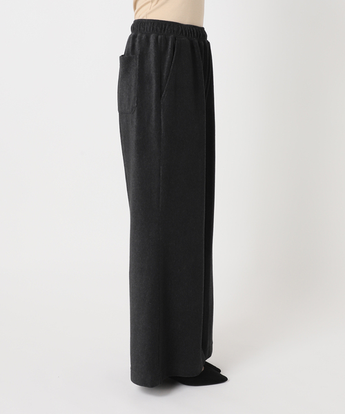 CITYSHOP（シティーショップ）の「[THE MOOD]パイルイージーパンツ（その他パンツ・レディース・ブラック/チャコールグレー・36/38）」の12枚目の写真