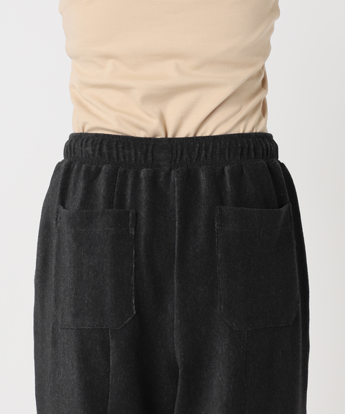 CITYSHOP（シティーショップ）の「[THE MOOD]パイルイージーパンツ（その他パンツ・レディース・ブラック/チャコールグレー・36/38）」の13枚目の写真
