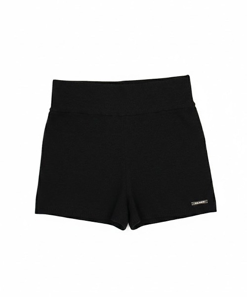JOSE MOON（ジョゼムーン）の「KNIT SHORTPANTS/ニットショートパンツ（その他パンツ・レディース・ブラック/チャコールグレー・FREE）」の18枚目の写真