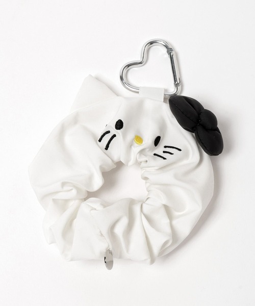 Me%(ミィパーセント)の「【HELLO KITTY】シュシュ 633298(その他雑貨・レディース・ゴールド/レッド/ブラック系その他/ブラック・FREE)」の11枚目の写真