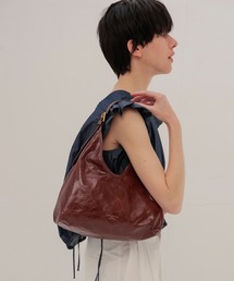 CHRISTIAN VILLA | CHRISTIAN VILLA / gloss leather top handle bag(グロスレザートップハンドルバッグ)(ショルダーバッグ)