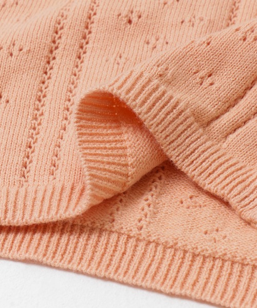 URBAN RESEARCH DOORS（アーバンリサーチドアーズ）の「透かし編みカーディガン(KIDS)（カーディガン/ボレロ・キッズ・ピンク系その他/アイボリー・120/135）」の17枚目の写真