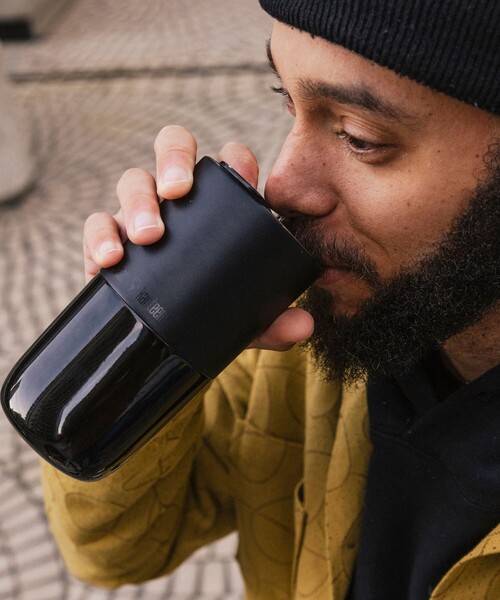 bpr BEAMS（ビーピーアール ビームス ）の「klean kanteen / RISE TUMBLER 16oz（水筒・レディース・オフホワイト/ブラック・ONE SIZE）」の2枚目の写真