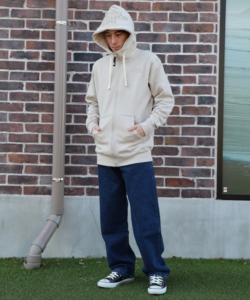 THE NORTH FACE（ザノースフェイス）の「THE NORTH FACE ザ・ノース・フェイス ジップアップ パーカー REARVIEW FULL ZIP HOODIE NT12442（パーカー・メンズ・グレー/ネイビー/ブラック×ブラック/アイボリー・S/M/L/XL/XS）」の8枚目の写真