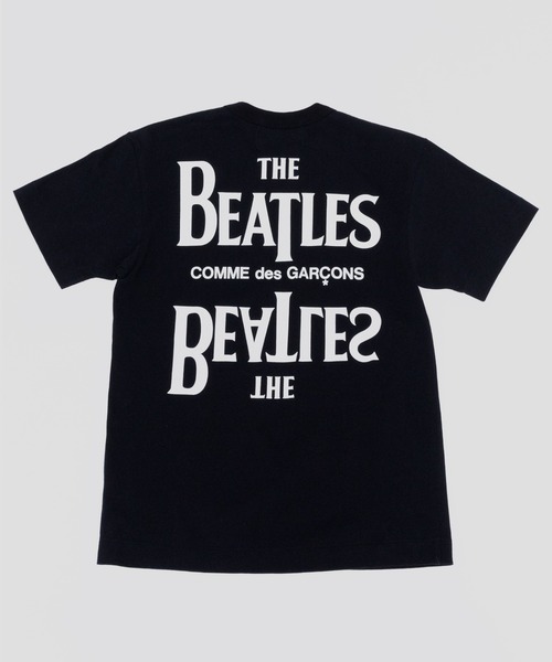 THE BEATLES COMME des GARCONS(ザ ビートルズ コムデギャルソン)の「THE BEATLES 「LOGO」BACK PRINT TEE(Tシャツ/カットソー・メンズ・ホワイト/ブラック・L/M/S/XXL/XL)」の2枚目の写真