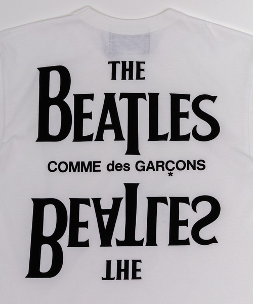 THE BEATLES COMME des GARCONS(ザ ビートルズ コムデギャルソン)の「THE BEATLES 「LOGO」BACK PRINT TEE(Tシャツ/カットソー・メンズ・ホワイト/ブラック・L/M/S/XXL/XL/XS)」の4枚目の写真