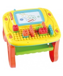セール】くみたてかんたん！両面つかえるアクティビティテーブル
