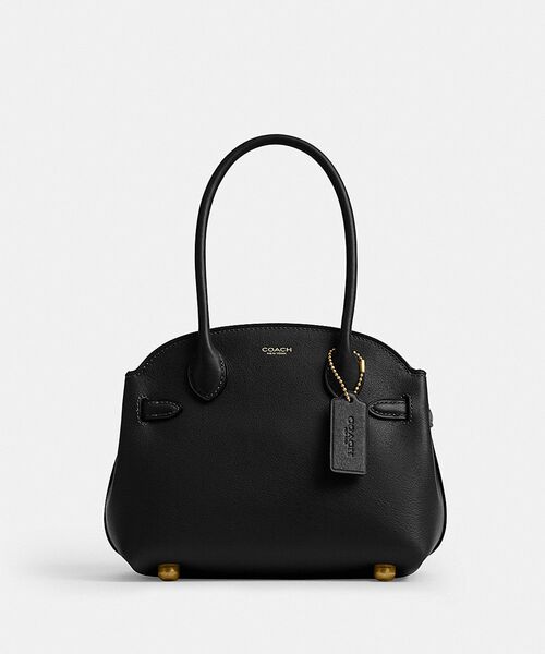 COACH(コーチ)の「ソフト エンパイア キャリーオール バッグ 21(ショルダーバッグ・レディース・ブラック系その他・ONE)」の1枚目の写真