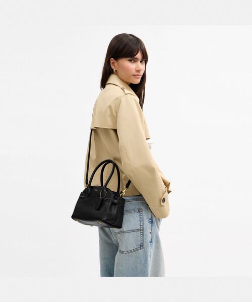 COACH(コーチ)の「ソフト エンパイア キャリーオール バッグ 21(ショルダーバッグ・レディース・ブラック系その他・ONE)」の3枚目の写真