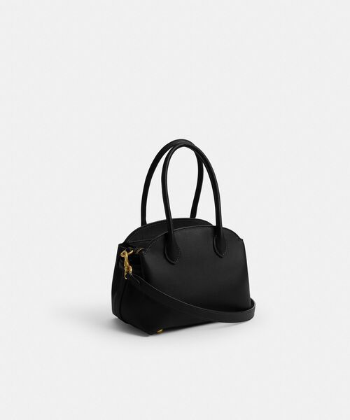 COACH(コーチ)の「ソフト エンパイア キャリーオール バッグ 21(ショルダーバッグ・レディース・ブラック系その他・ONE)」の4枚目の写真