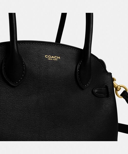 COACH(コーチ)の「ソフト エンパイア キャリーオール バッグ 21(ショルダーバッグ・レディース・ブラック系その他・ONE)」の10枚目の写真