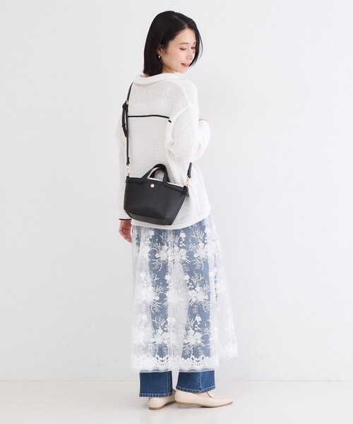 OPAQUE.CLIP（オペークドットクリップ）の「2WAY巾着付ミニトート（ショルダーバッグ・レディース・オフホワイト/ブラック/ベージュ/グリーン系・00）」の21枚目の写真