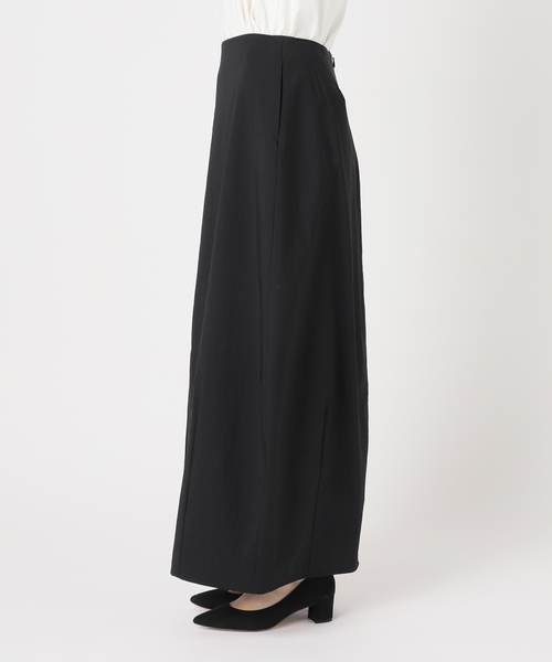 journal standard L'essage（ジャーナルスタンダードレサージュ）の「ナイロンコクーンスカート（スカート・レディース・ブラック・38/36）」の9枚目の写真