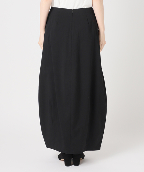 journal standard L'essage（ジャーナルスタンダードレサージュ）の「ナイロンコクーンスカート（スカート・レディース・ブラック・38/36）」の10枚目の写真