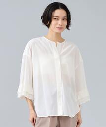 Liesse | フリルスリーブスキッパーブラウス(シャツ/ブラウス)