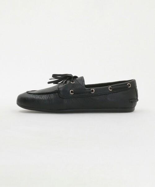 Steven Alan(スティーブンアラン)の「<SPERRY>SLIMBOAT WOMENS BOAT SHOE/シューズ(モカシン/デッキシューズ・レディース・ブラック/ダークブラウン・7/6/7h/6h)」の2枚目の写真