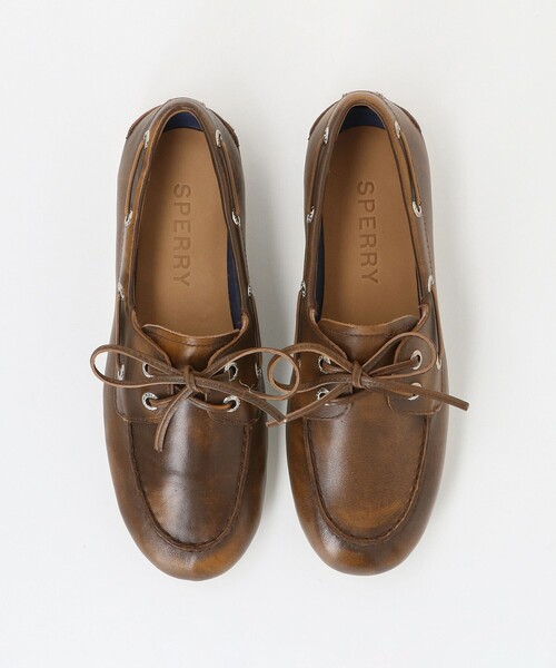 Steven Alan(スティーブンアラン)の「<SPERRY>SLIMBOAT WOMENS BOAT SHOE/シューズ(モカシン/デッキシューズ・レディース・ブラック/ダークブラウン・7/6/7h/6h)」の11枚目の写真
