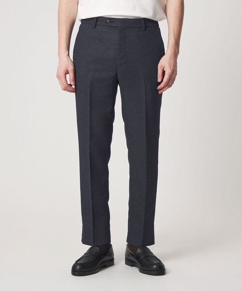 A DAY IN THE LIFE UNITED ARROWS(アデイインザライフユナイテッドアローズ)の「カラミ ノープリーツ スラックス-セットアップ対応・マシンウォッシャブル-<A DAY IN THE LIFE>(スラックス・メンズ・ネイビー/グレー系/コバルトブルー・XL/L/M/S)」の7枚目の写真