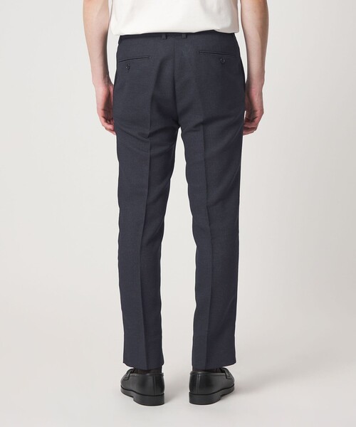 A DAY IN THE LIFE UNITED ARROWS(アデイインザライフユナイテッドアローズ)の「カラミ ノープリーツ スラックス-セットアップ対応・マシンウォッシャブル-<A DAY IN THE LIFE>(スラックス・メンズ・ネイビー/グレー系/コバルトブルー・XL/L/M/S)」の9枚目の写真