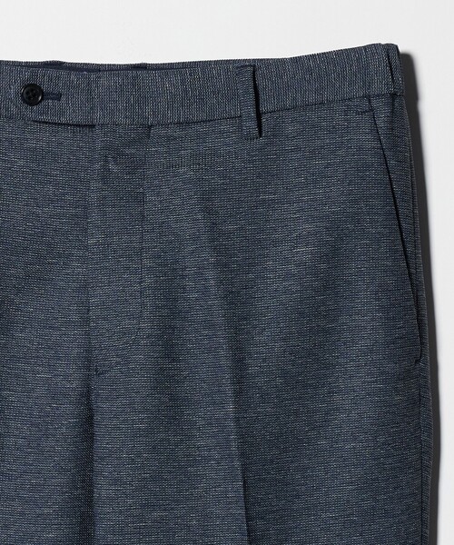 A DAY IN THE LIFE UNITED ARROWS(アデイインザライフユナイテッドアローズ)の「カラミ ノープリーツ スラックス-セットアップ対応・マシンウォッシャブル-<A DAY IN THE LIFE>(スラックス・メンズ・ネイビー/グレー系/コバルトブルー・XL/L/M/S)」の19枚目の写真