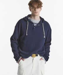 LONELY/LOVELY HOODIE ZIP-UP BLUE（パーカー）｜NOHANT（ノアン）の