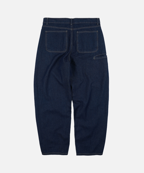 FRIZMWORKS（フリズムワークス）の「CURVED DENIM PANTS _ INDIGO（デニムパンツ・メンズ・その他・SMALL/MEDIUM/LARGE/X-LARGE）」の3枚目の写真