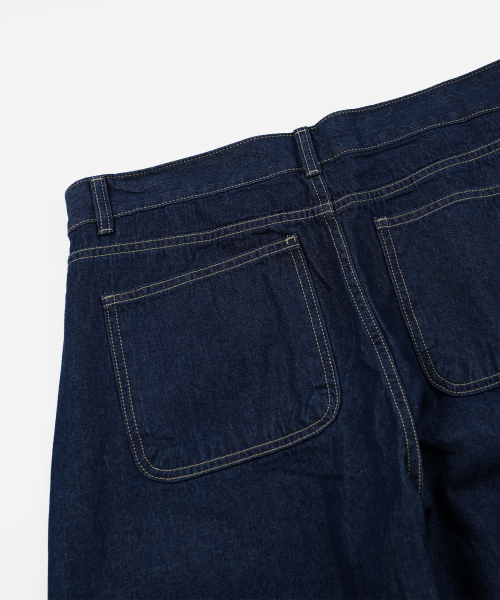 FRIZMWORKS（フリズムワークス）の「CURVED DENIM PANTS _ INDIGO（デニムパンツ・メンズ・その他・SMALL/MEDIUM/LARGE/X-LARGE）」の8枚目の写真