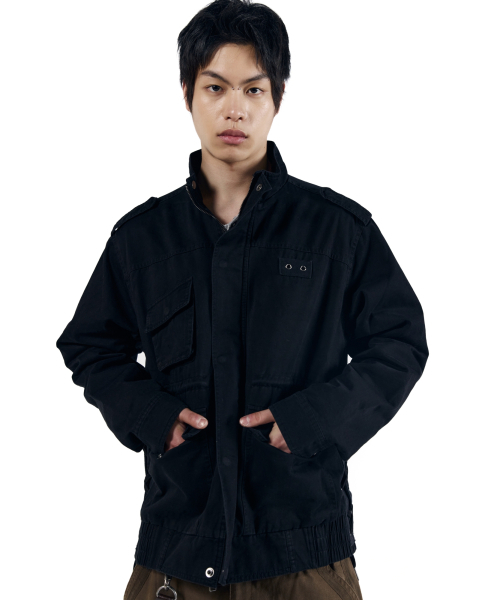 AAKAM（アーカム）の「Nova Drawstring Field Jacket (Black)（ミリタリージャケット・レディース・その他・1/2）」の15枚目の写真