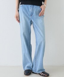 upperhights | 【upper hights/アッパーハイツ】THE LAZY NICE NID-R ザ レイジー ニース ミッドライズ/ワイドデニム/ウエストサイドゴム(デニムパンツ)