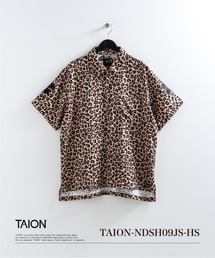 TAION（タイオン）の「【TAION(タイオン)】〈ユニセックス〉ノンダウン ジャパンスペシャル ハーフスリーブ レーヨンシャツ（シャツ/ブラウス）」
