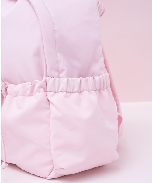 SAMANTHAVEGA(サマンサベガ)の「ライトギャザーリュック(バックパック/リュック・レディース・ベビーピンク・FREE)」の3枚目の写真