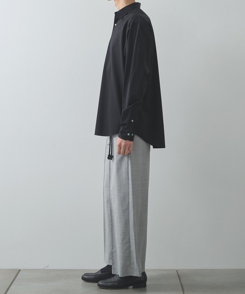 ETHOSENS（エトセンス）の「別注 Summer Pants（その他パンツ・メンズ・グレー/ネイビー・1/2）」の11枚目の写真