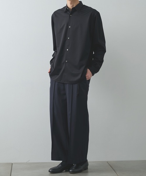 ETHOSENS（エトセンス）の「別注 Summer Pants（その他パンツ・メンズ・グレー/ネイビー・1/2）」の9枚目の写真