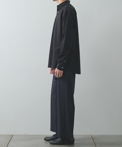 ETHOSENS（エトセンス）の「別注 Summer Pants（その他パンツ・メンズ・グレー/ネイビー・1/2）」の8枚目の写真