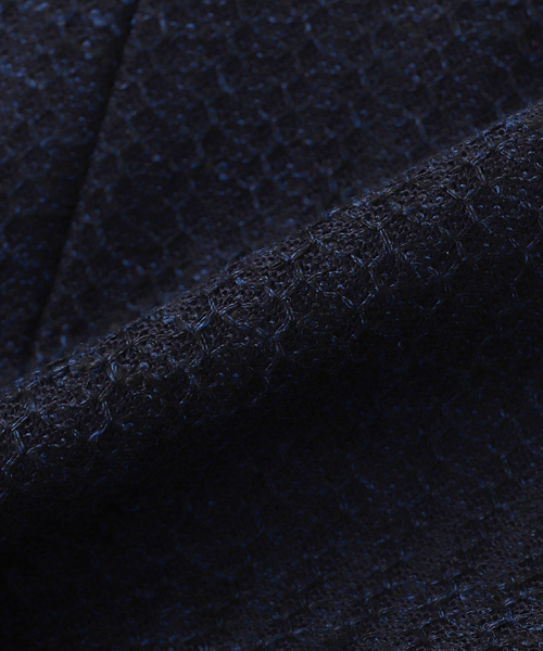 EDIFICE（エディフィス）の「BRERAS (ブレラス) Jersey Pin Check JK（テーラードジャケット・メンズ・ブラウン系その他/ダークブルー・44/46/48/50）」の5枚目の写真