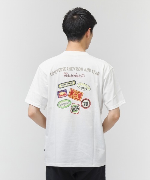 CONVERSE（コンバース）の「【別注】コンバース  AP EM WAPPEN TEE M 半袖Tシャツ 限定コラボ（Tシャツ/カットソー・メンズ・ホワイト/ベージュ/ブラック・M/L/LL）」の2枚目の写真