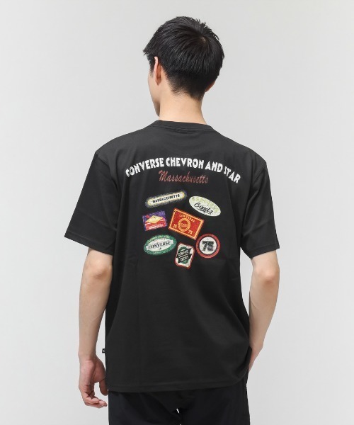 CONVERSE（コンバース）の「【別注】コンバース  AP EM WAPPEN TEE M 半袖Tシャツ 限定コラボ（Tシャツ/カットソー・メンズ・ホワイト/ベージュ/ブラック・M/L/LL）」の3枚目の写真