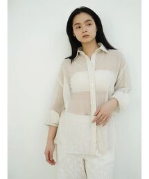 Glitter mesh shirt