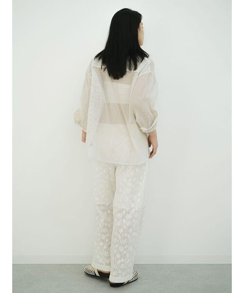 FIKA.（フィーカ）の「Glitter mesh shirt（シャツ/ブラウス・レディース・シルバー/ゴールド・MEDIUM）」の17枚目の写真