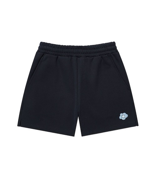 Wacky WiLLy(ワッキーウィリー)の「WOMEN'S LILY WAPPEN SWEAT SHORTS(スウェットパンツ・レディース・グレー/ダークネイビー/ライトグレー・SMALL/MEDIUM)」の3枚目の写真
