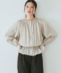 オフショルダー リネン・麻」に該当するシャツ/ブラウスファッション