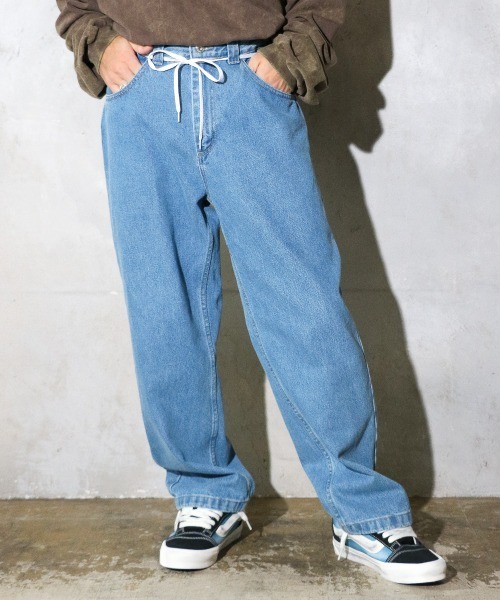 Polar Skate Co.(ポーラースケートカンパニー)の「Polar Skate Co. / ポーラースケートカンパニー'93! PANTS 93デニム(デニムパンツ・メンズ・ダークブルー・32inch/34inch)」の1枚目の写真
