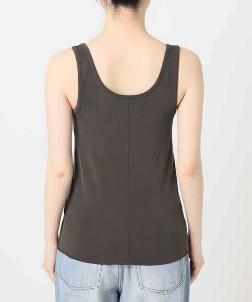 plage（プラージュ）の「《追加》sandwash loose タンク（タンクトップ・レディース・チャコールグレー/ブラウン/ホワイト・FREE）」の14枚目の写真