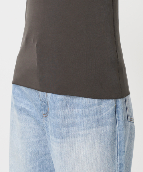 plage（プラージュ）の「《追加》sandwash loose タンク（タンクトップ・レディース・チャコールグレー/ブラウン/ホワイト・FREE）」の16枚目の写真