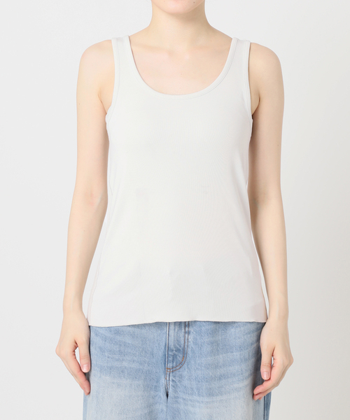 plage（プラージュ）の「《追加》sandwash loose タンク（タンクトップ・レディース・チャコールグレー/ブラウン/ホワイト・FREE）」の18枚目の写真